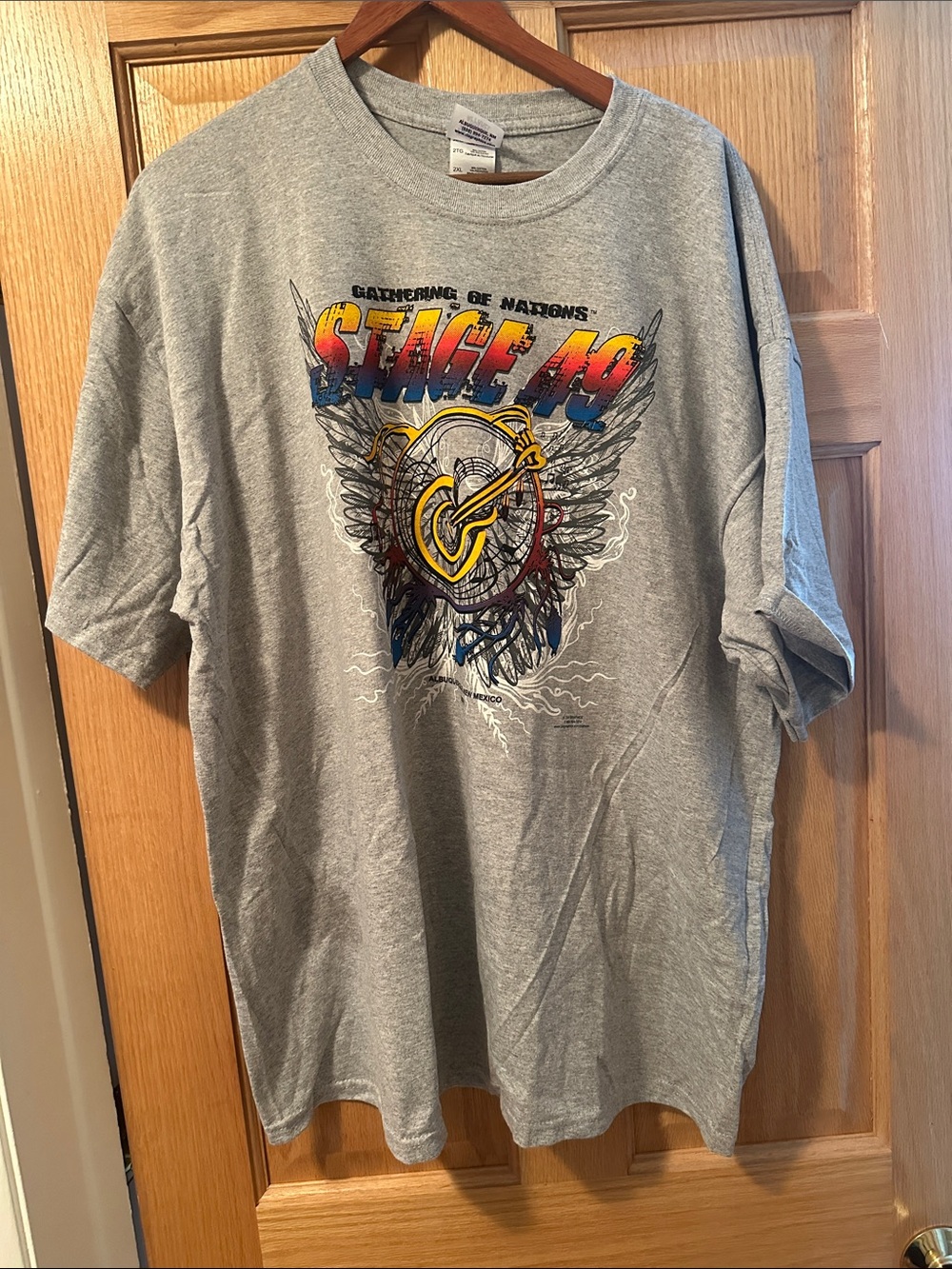 Gathering of the Nations 2009 - Stage 49 Crewneck T-Shirt New without tags